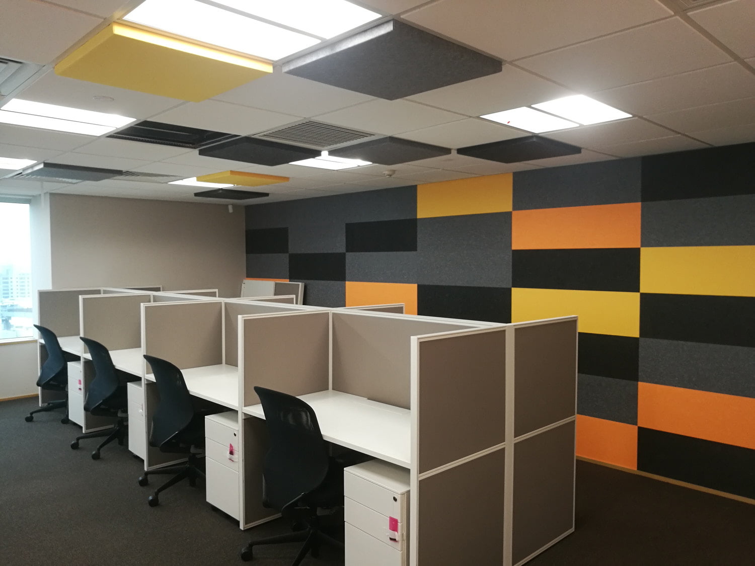 Faux plafond, Dalles - Bureaux, Open Space, Office - Travaux