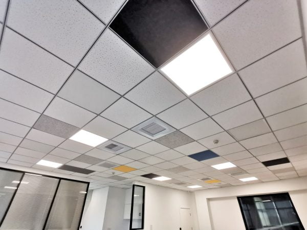 Ceiling acoustic panels