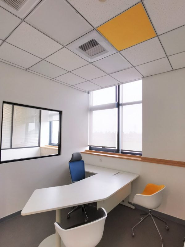Manager office ceiling acoustic panels