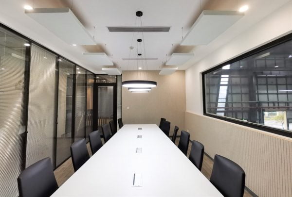 Meeting room acoustic treatments